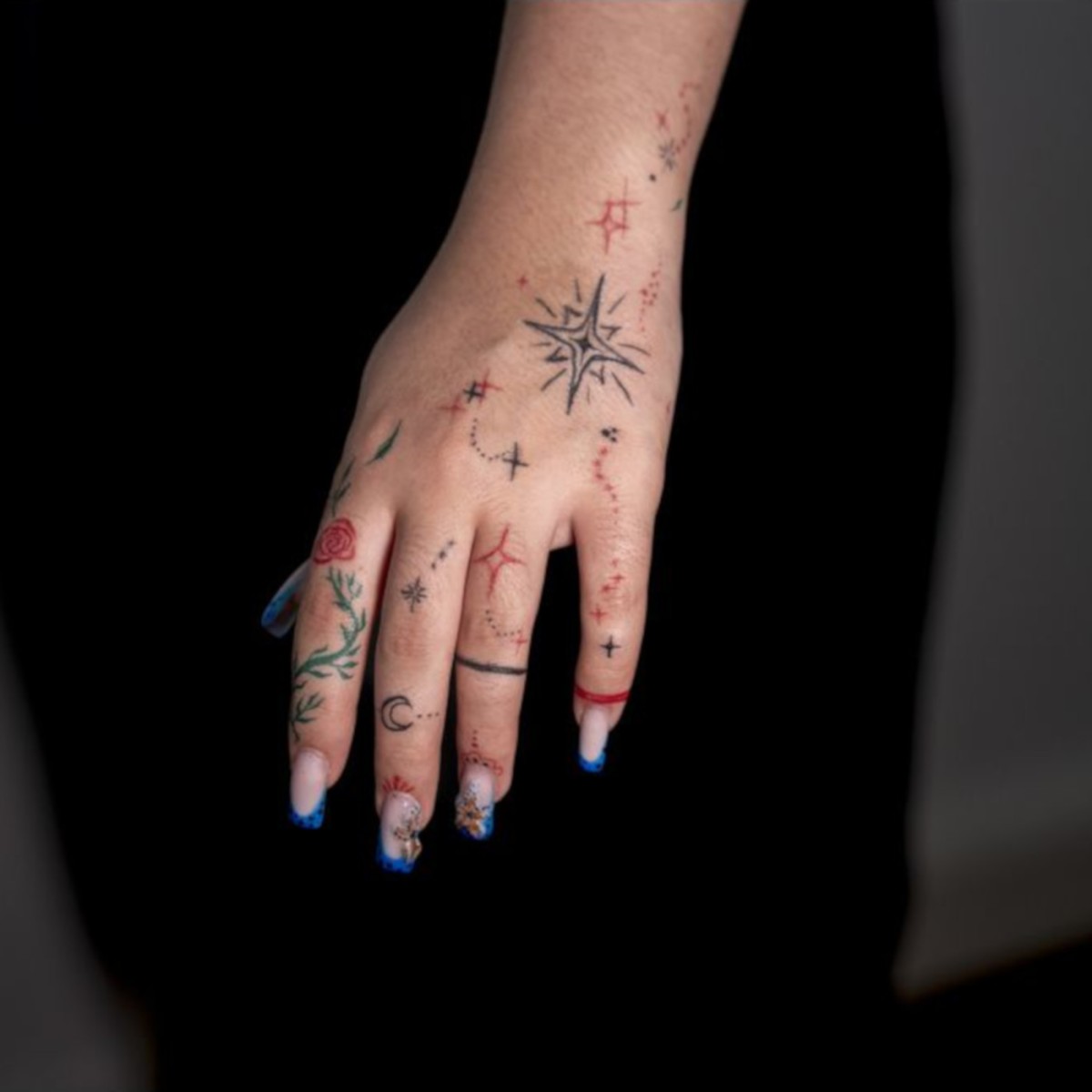 Grim'tout Ink-Set TRADYCYJNY – 3 pisaki do tatuaży tymczasowych