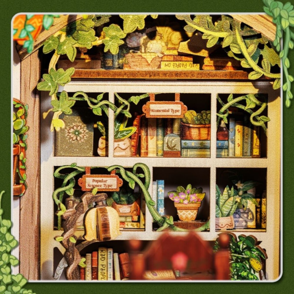 Book Nook – Księgarnia La Vie Verte (typ 2)