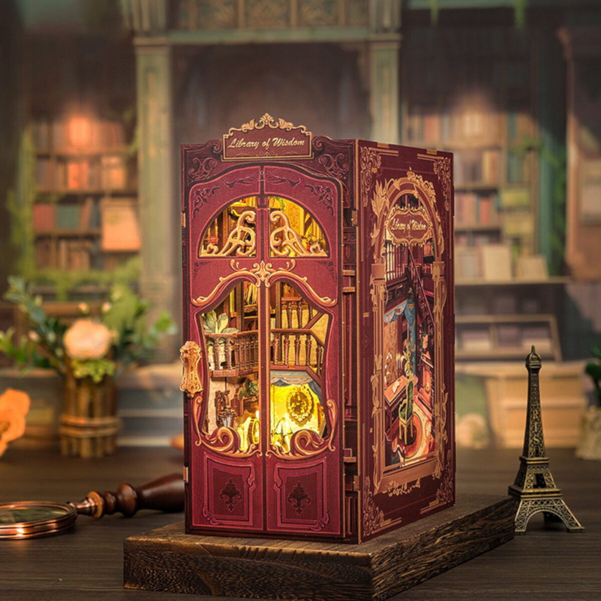 Book Nook – Biblioteka mądrości (typ 4)
