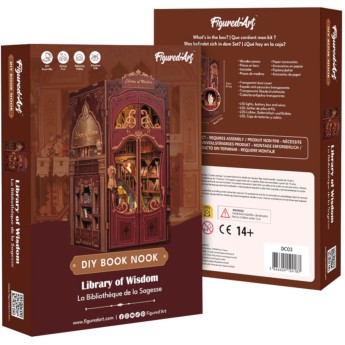 Book Nook – Biblioteka mądrości (typ 4)