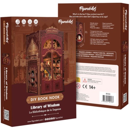 Book Nook – Biblioteka mądrości (typ 4)