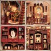 Book Nook – Biblioteka mądrości (typ 4)