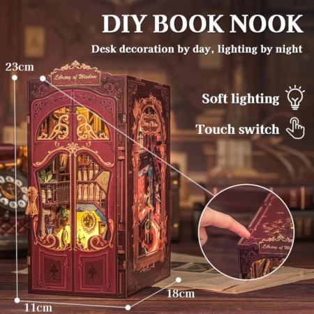 Book Nook – Biblioteka mądrości (typ 4)