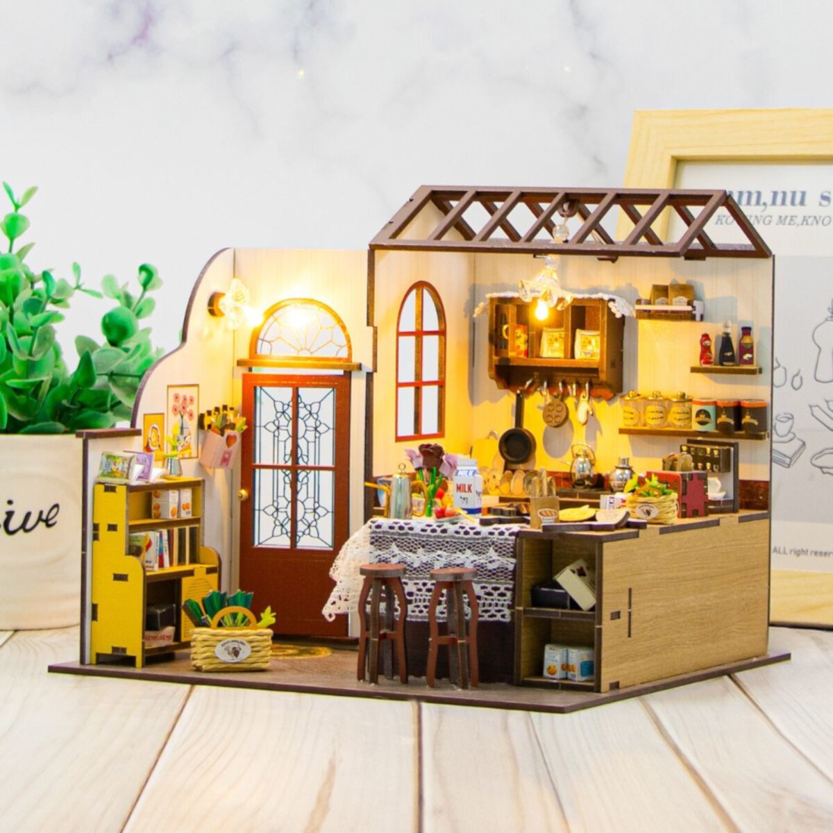 Miniaturowy domek Kuchnia Pety