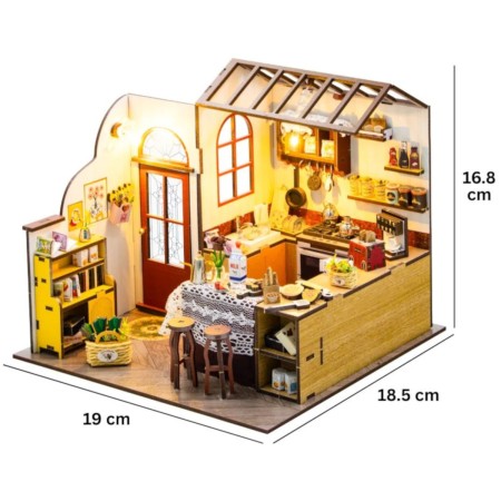 Miniaturowy domek Kuchnia Pety