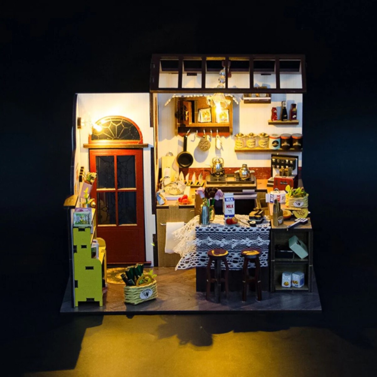 Miniaturowy domek Kuchnia Pety