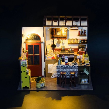 Miniaturowy domek Kuchnia Pety
