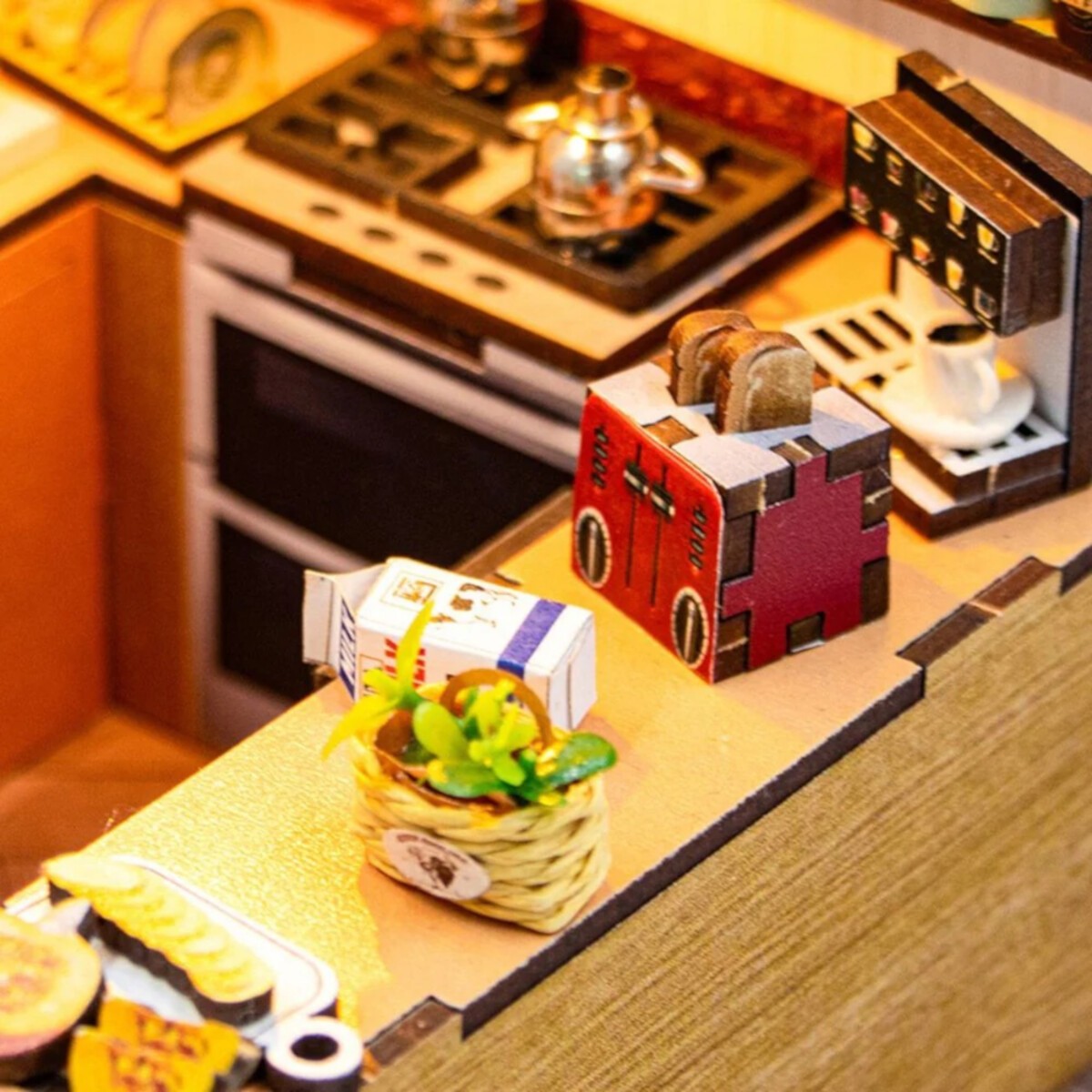Miniaturowy domek Kuchnia Pety