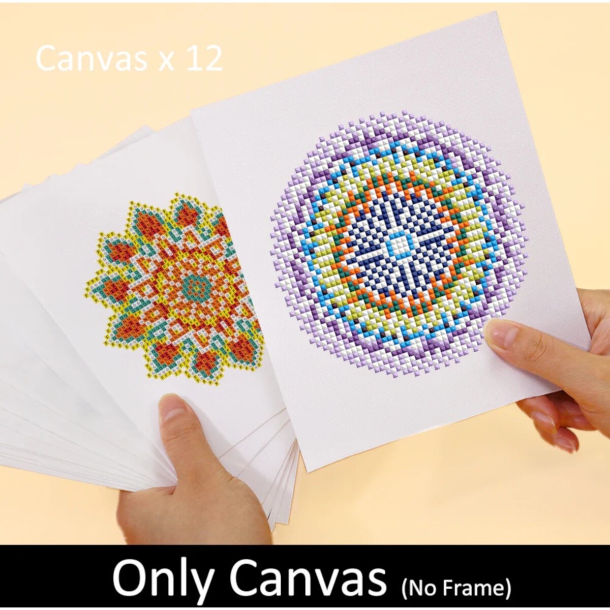 Mini seria Diamond Painting - Rozety