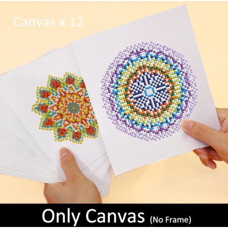 Mini seria Diamond Painting - Rozety
