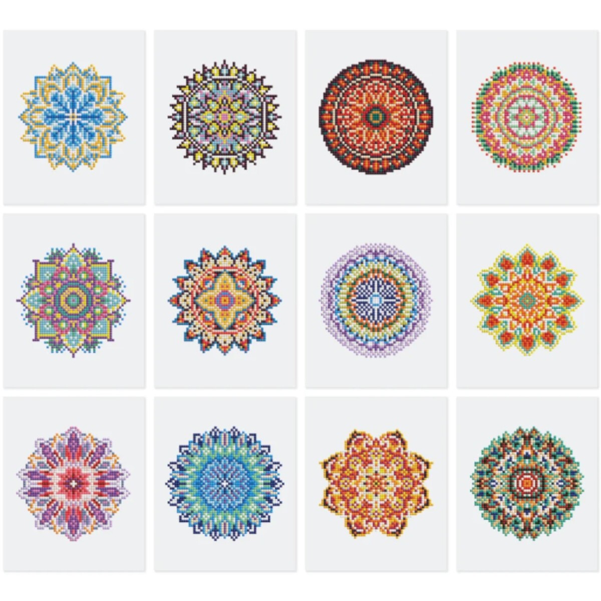 Mini seria Diamond Painting - Rozety