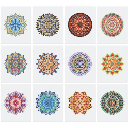 Mini seria Diamond Painting - Rozety
