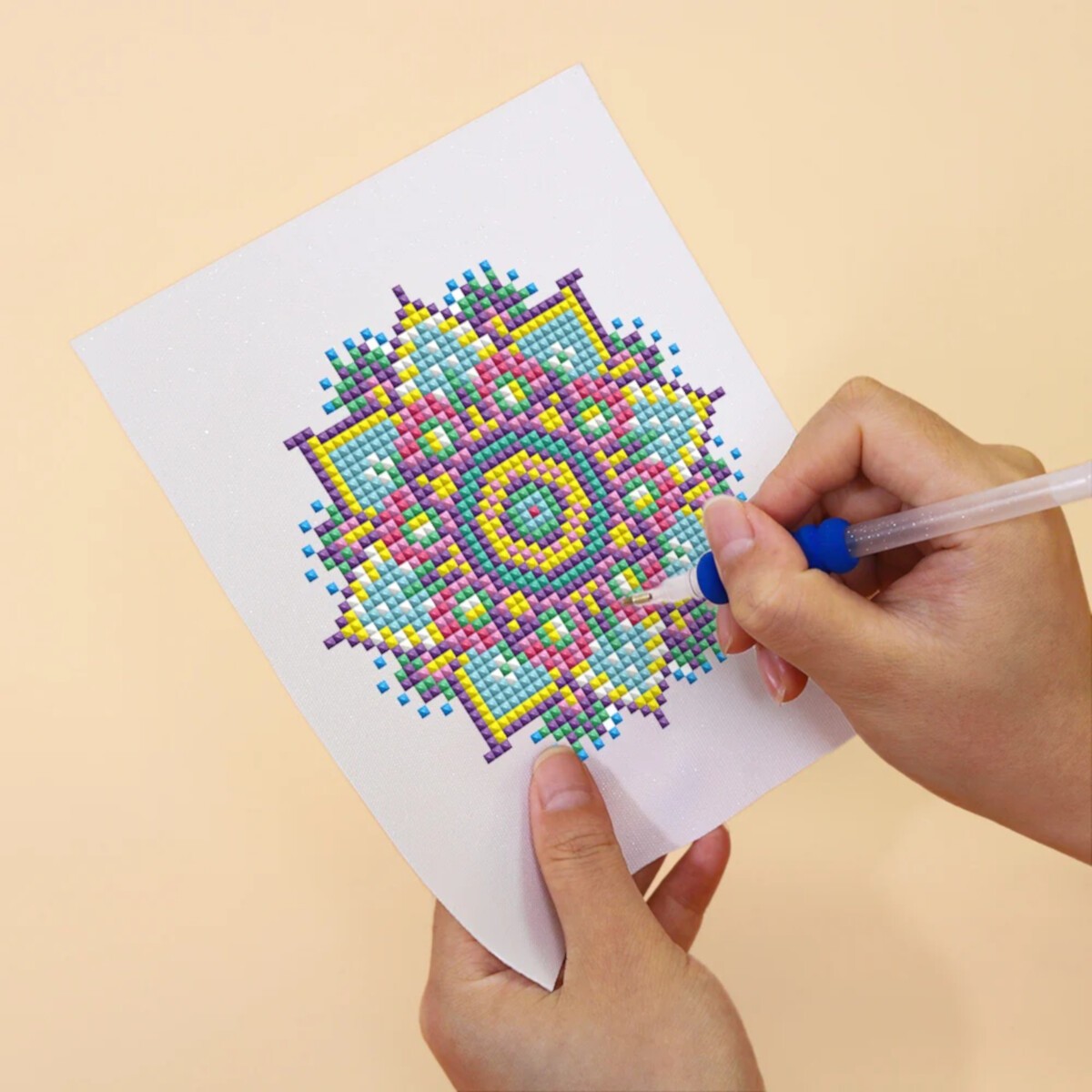 Mini seria Diamond Painting - Rozety