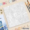 Mini malowanie po numerach – zestaw DIY 20 x