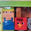 Drewniane klocki sensoryczne – Farma, 11 elementów, 18m+ Vilac