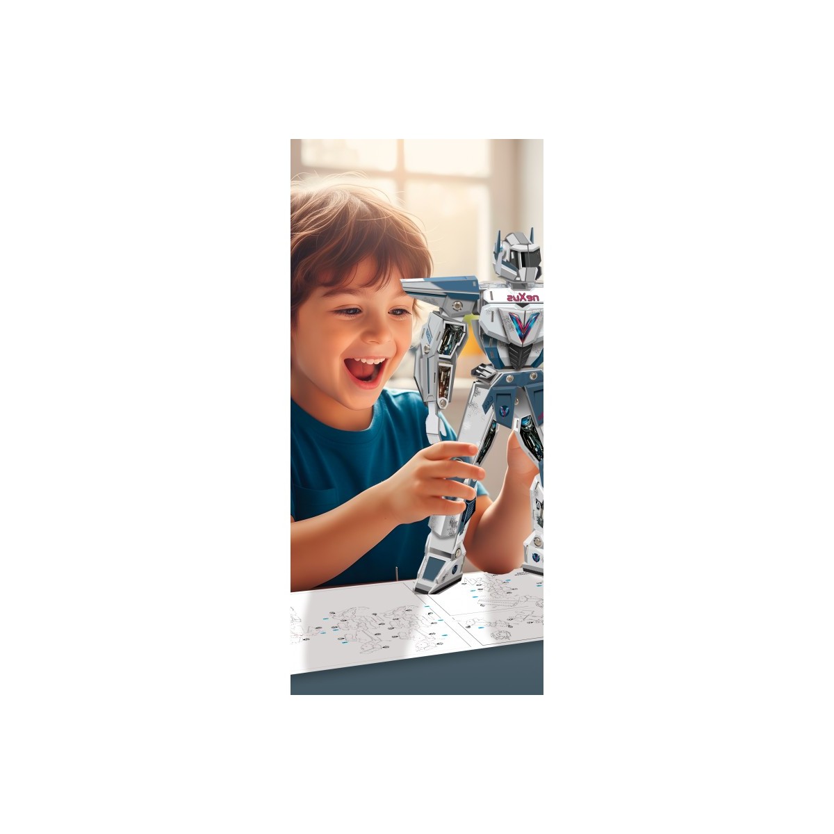 Makieta robota 35cm do złożenia 6+ Crea Lign' CL193