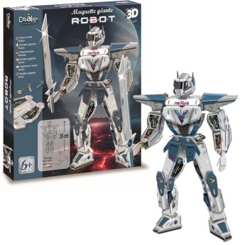 Model robota z kartonu 35 cm – 6+ Crea Lign’