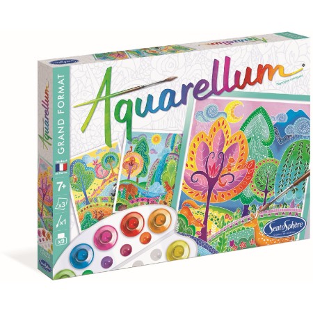 Aquarellum Krajobrazy ze snów A4 – 7+ SentoSphere