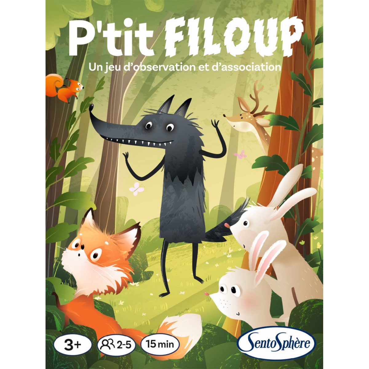 Gra P’tit Filoup – obserwacja i pary 3+