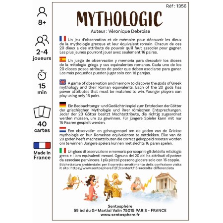 Gra Mythologic – mitologia i pamięć 8+