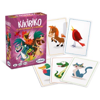 Kikiriko gra karciana dla dzieci 5-6 lat, SentoSphere