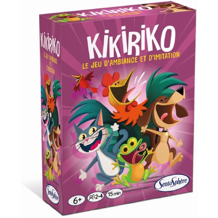Kikiriko gra karciana dla dzieci 5-6 lat, SentoSphere