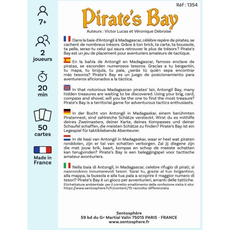 Gra karciana Pirate’s Bay 7+ – SentoSphere