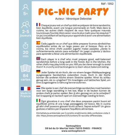 Gra Pic-Nic Party – taktyka i jedzenie 5+
