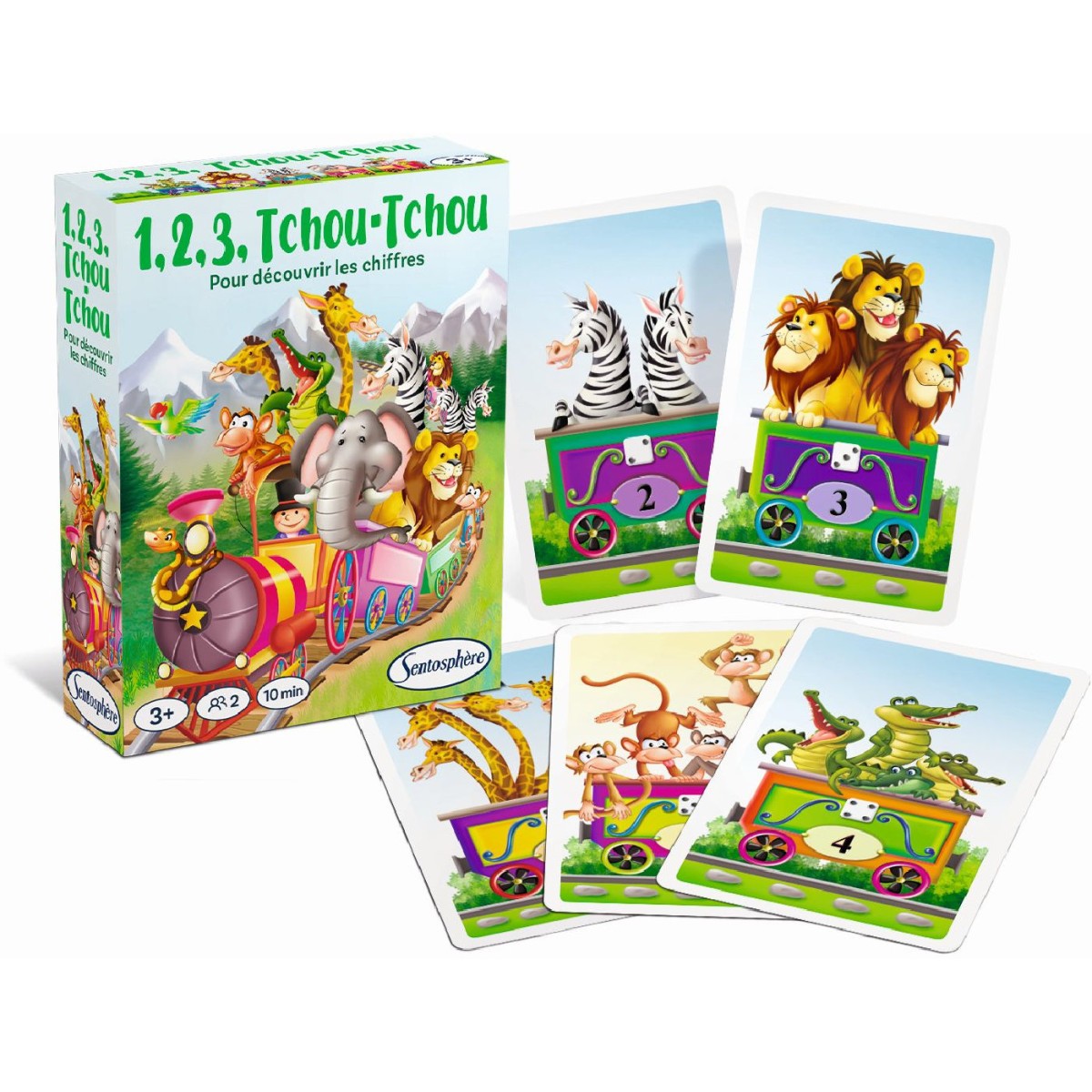 Gra 123 Tchoutchou – liczenie 3+ SentoSphere