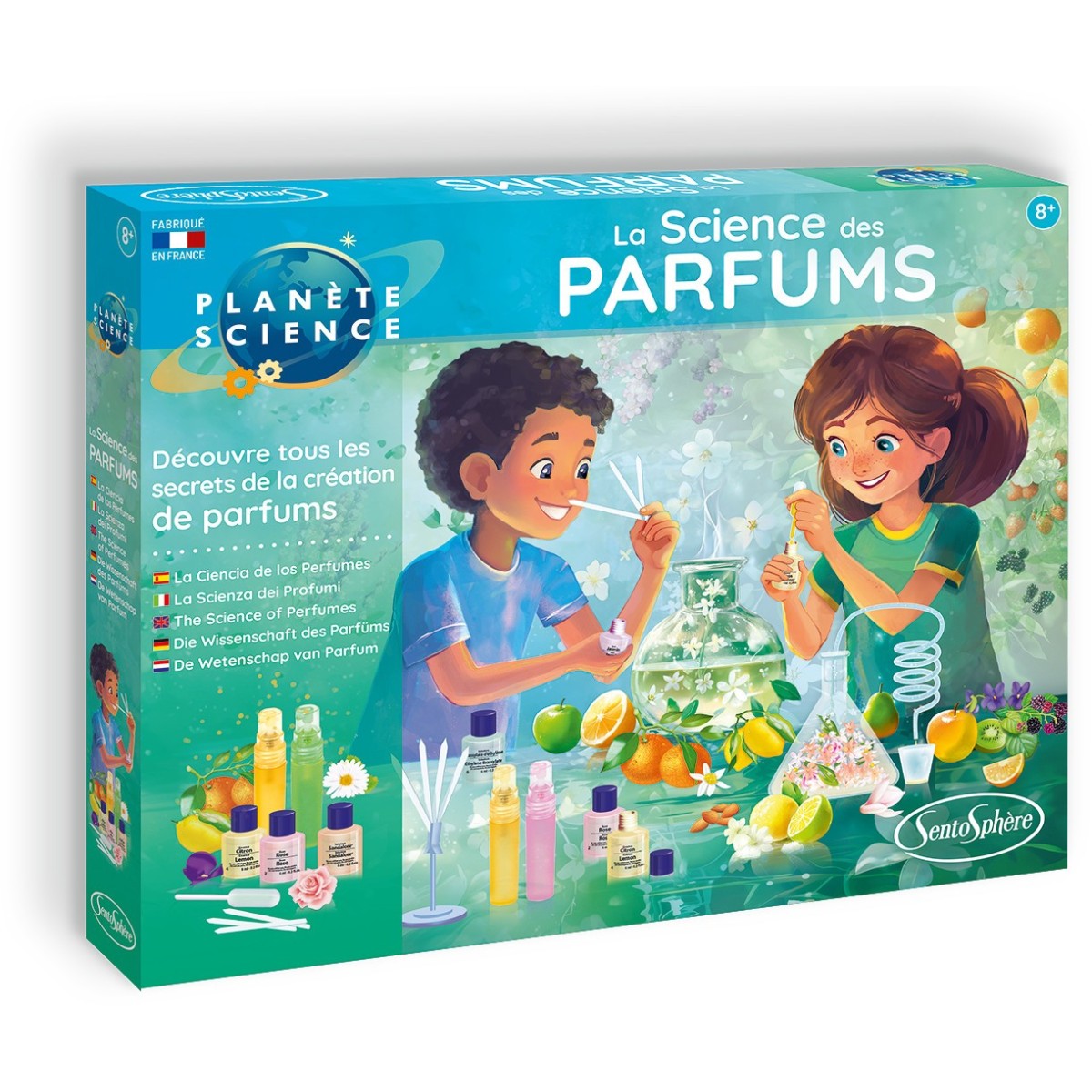 Zestaw do robienia perfum Nauka o Perfumach +8, SentoSphere