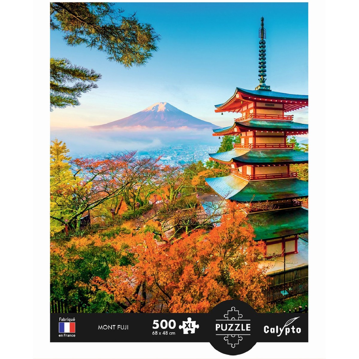 Puzzle 500 elementów XL Góra Fuji, Calypto | Dadum