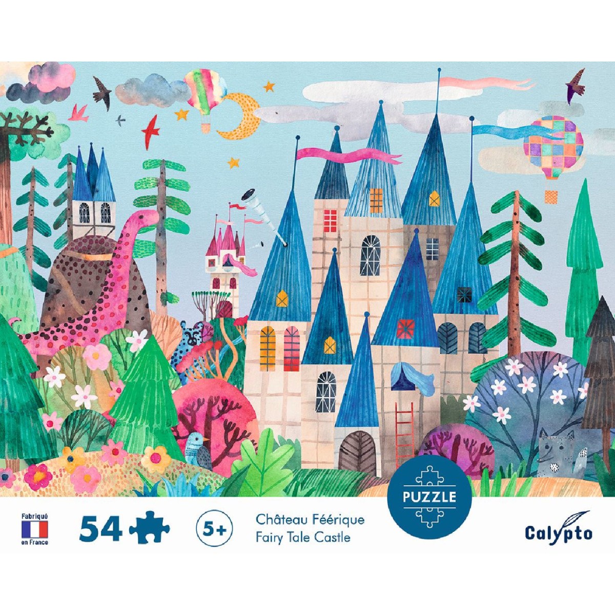Puzzle 54 elementy Zaczarowany Zamek, Calypto | Dadum Kraków