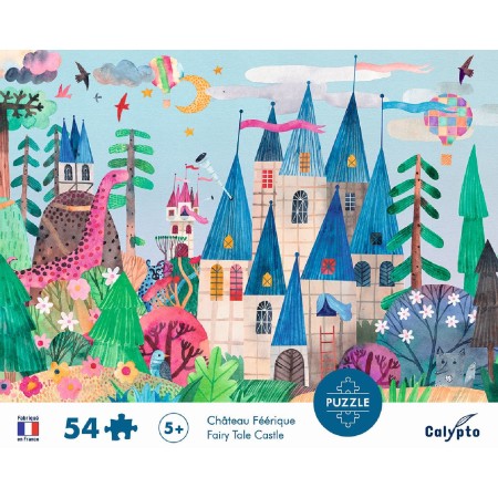 Puzzle 54 elementy Zaczarowany Zamek, Calypto | Dadum Kraków