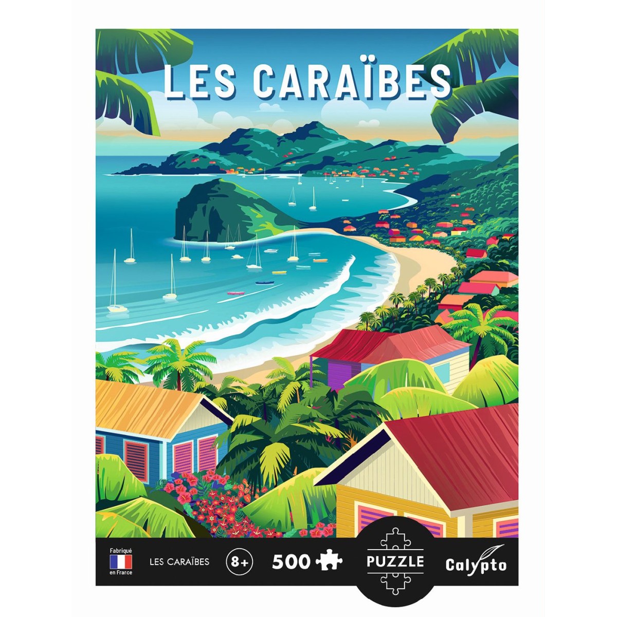 Puzzle 500 elementów Karaiby, Calypto | Dadum
