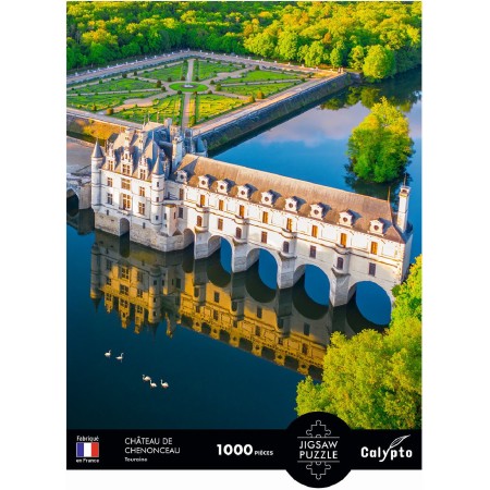 Puzzle 1000 Zamek w Chenonceau (Francja), Calypto | Dadum