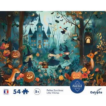 Puzzle 54 elementy Małe czarownice, Calypto +5