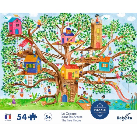 Puzzle 54 elementy Domek na drzewie, Calypto +5 | Dadum Kraków