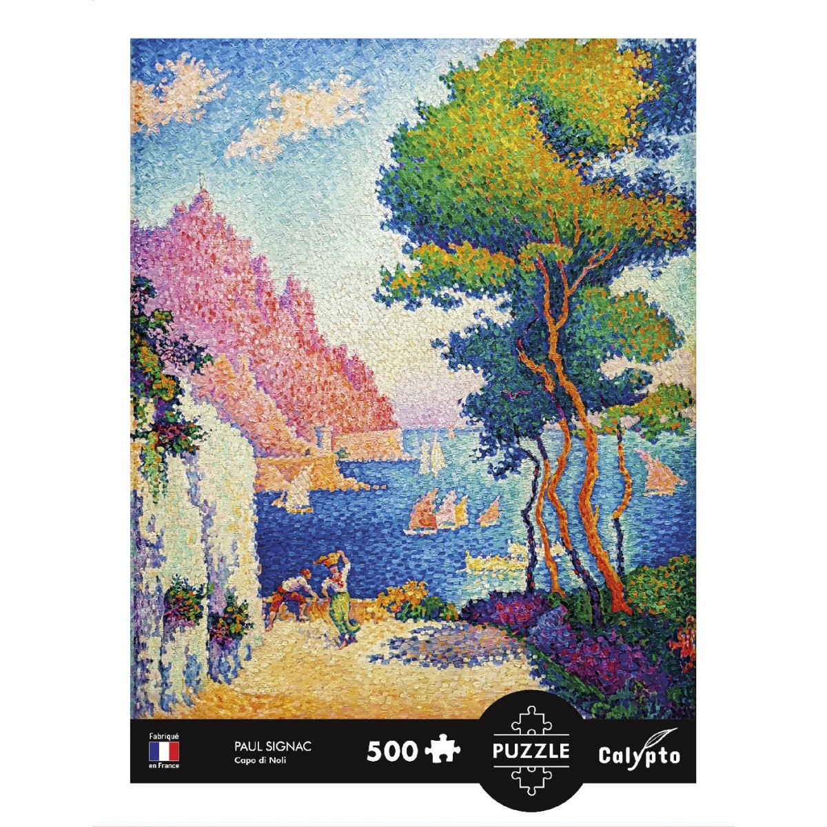 Puzzle 500 el. Capo di Noli, Paul Signac, Calypto | Dadum