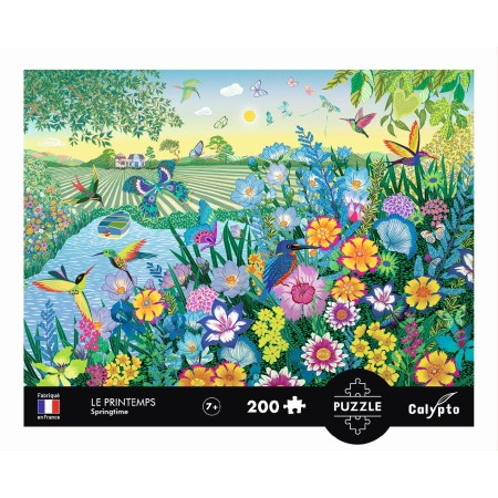 Puzzle 200 elementów Wiosna, Calypto | Dadum