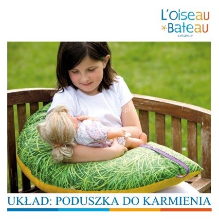 Rogal poduszka do karmienia Żabka, L'Oiseau Bateau 