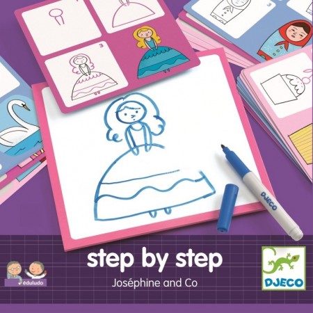 Krok po Kroku dla dziewczyn -nauka rysowania, Djeco