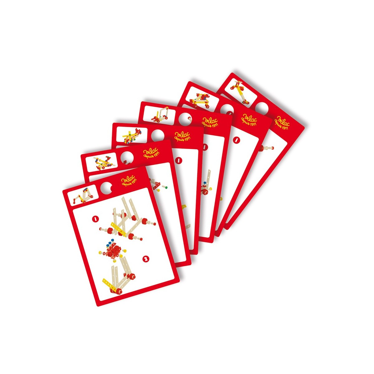 Klocki konstrukcyjne 106szt dla dzieci +4 lat, Vilac | Dadum Kraków