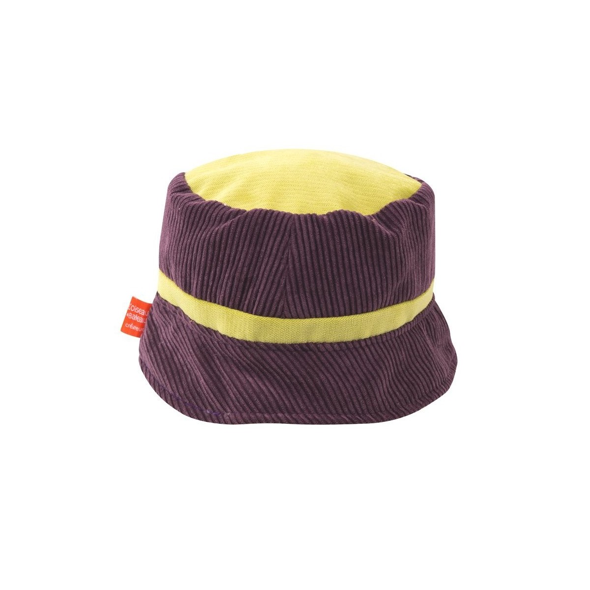 Kapelusz sztruksowy Fioletowo-Aniżowy, L'Oiseau Bateau | Dadum