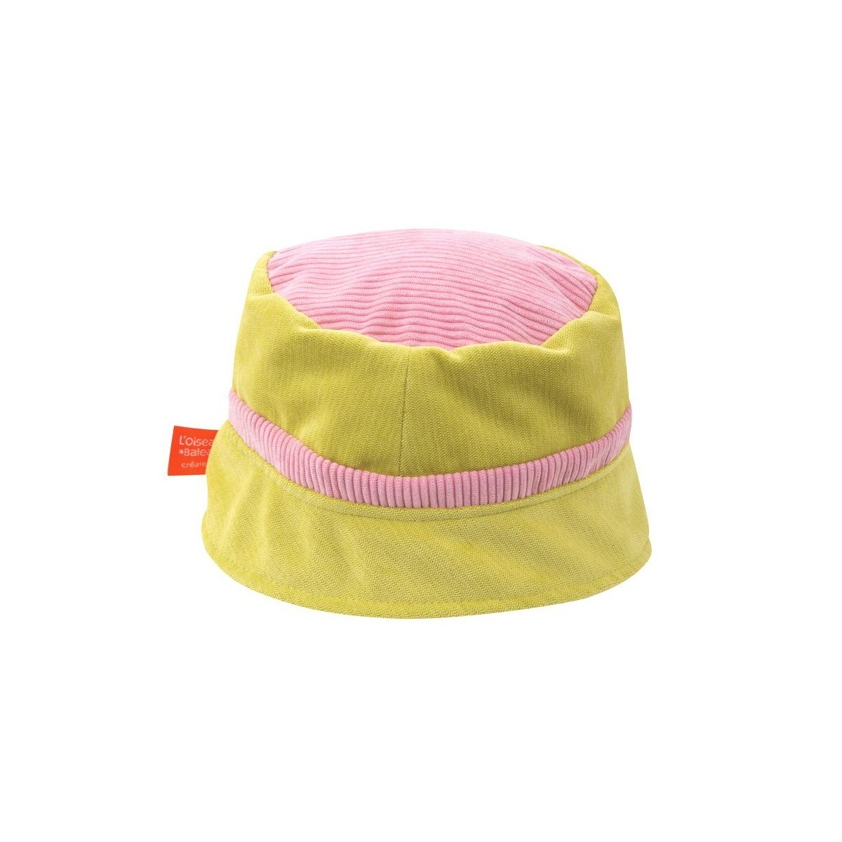 Kapelusz sztruksowy Anyżowo-Różowy, L'Oiseau Bateau | Dadum