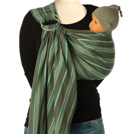 Chusta kółkowa BB-Sling Lotus Blue, Babylonia | Dadum Chusta kółkowa BB-Sling Lotus Blue, Babylonia | Dadum