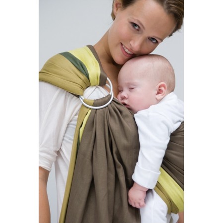 Chusta kółkowa BB-Sling Lotus Blue, Babylonia | Dadum Chusta kółkowa BB-Sling Lotus Blue, Babylonia | Dadum