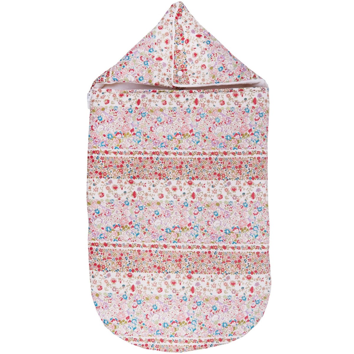 Becik dla noworodka miękki Kwiatki 80cm, Trousselier | Dadum