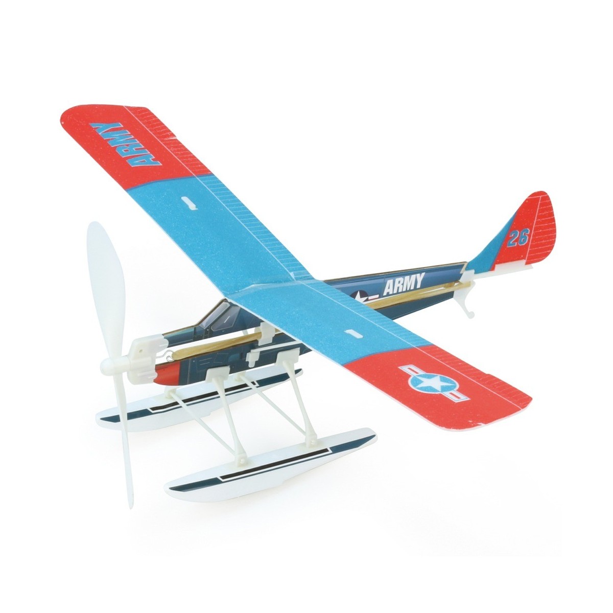 Samolocik ze śmigłem na gumkę Army 26, Vilac