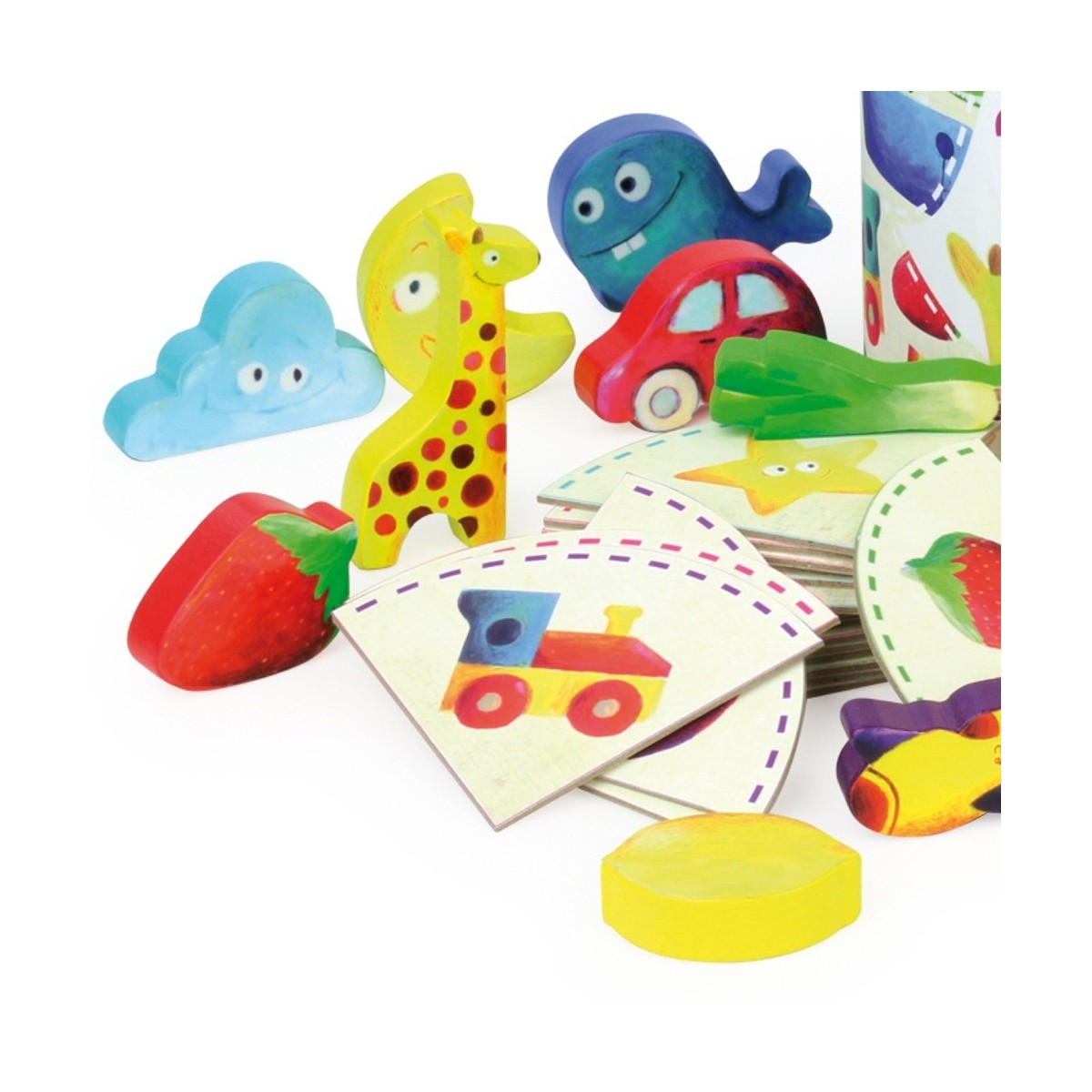 Vilac Rozpoznawanie przez Dotyk gra sensoryczna dla dwulatka