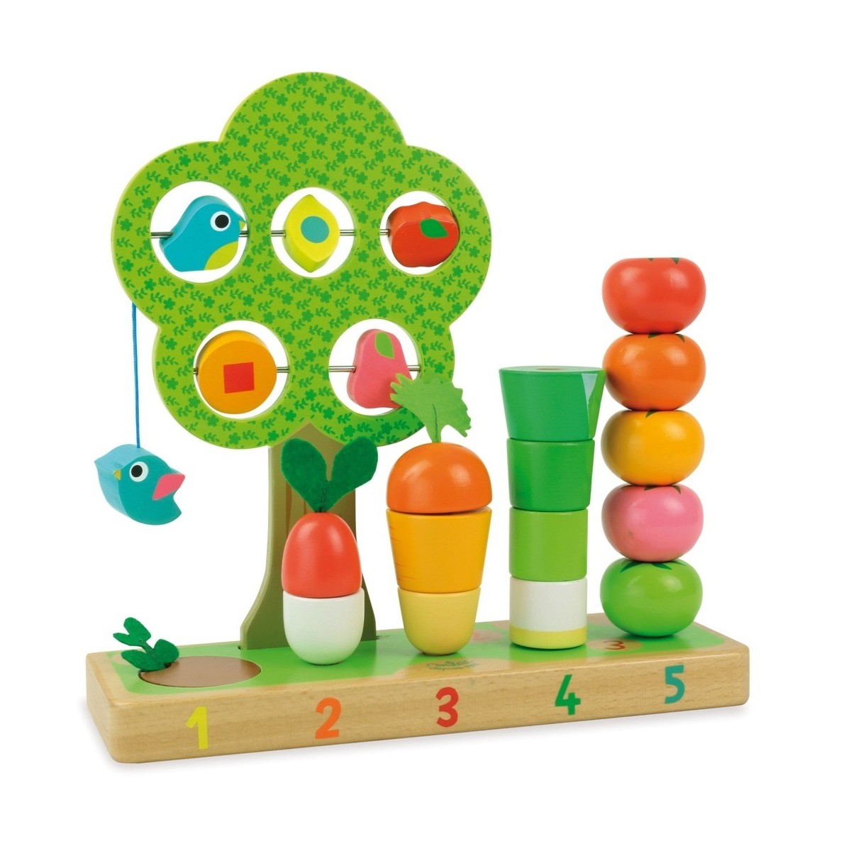 Uczę się liczyć warzywa gra edukacyjna, Vilac